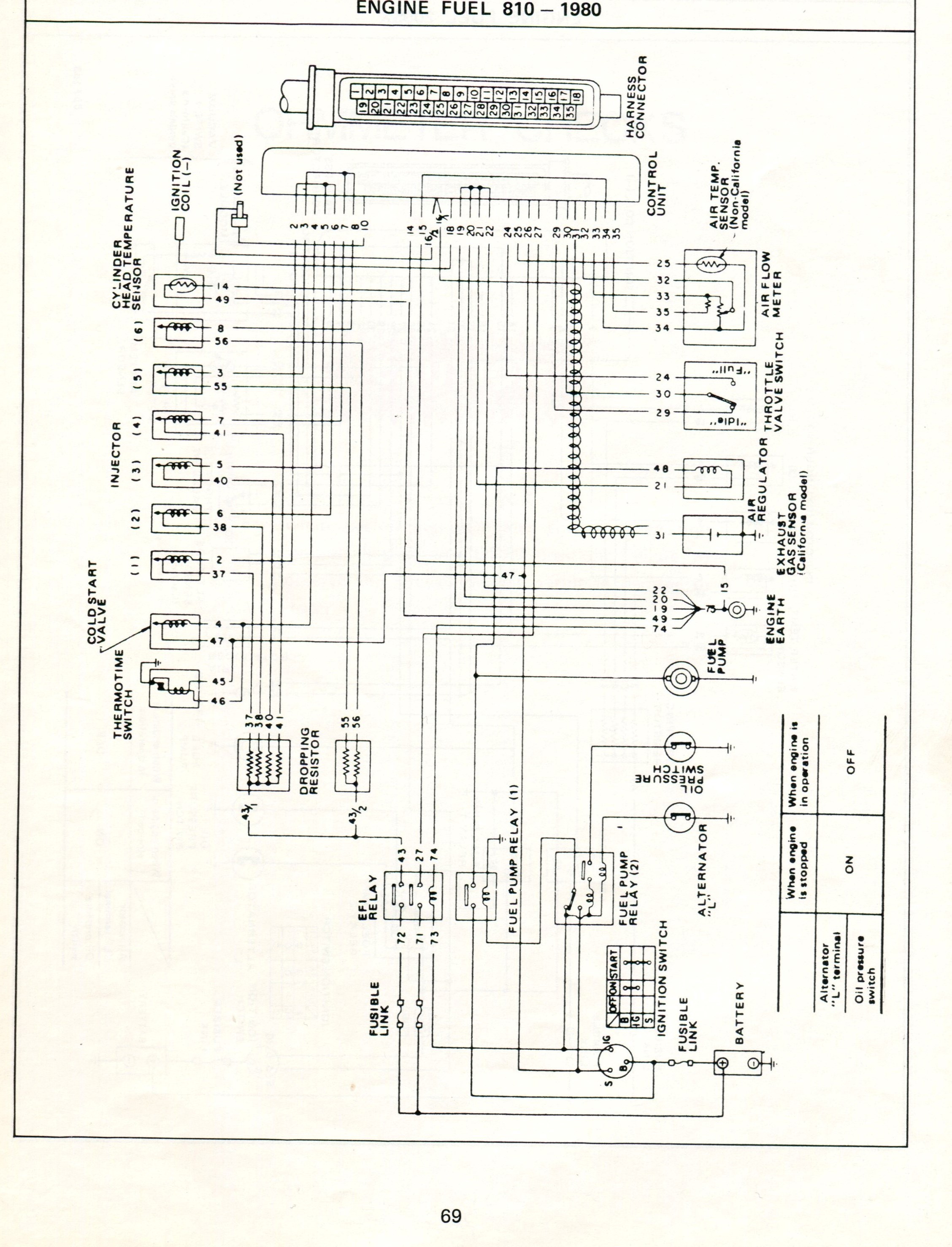 Wiring Diagram 1977 Dotson 280z