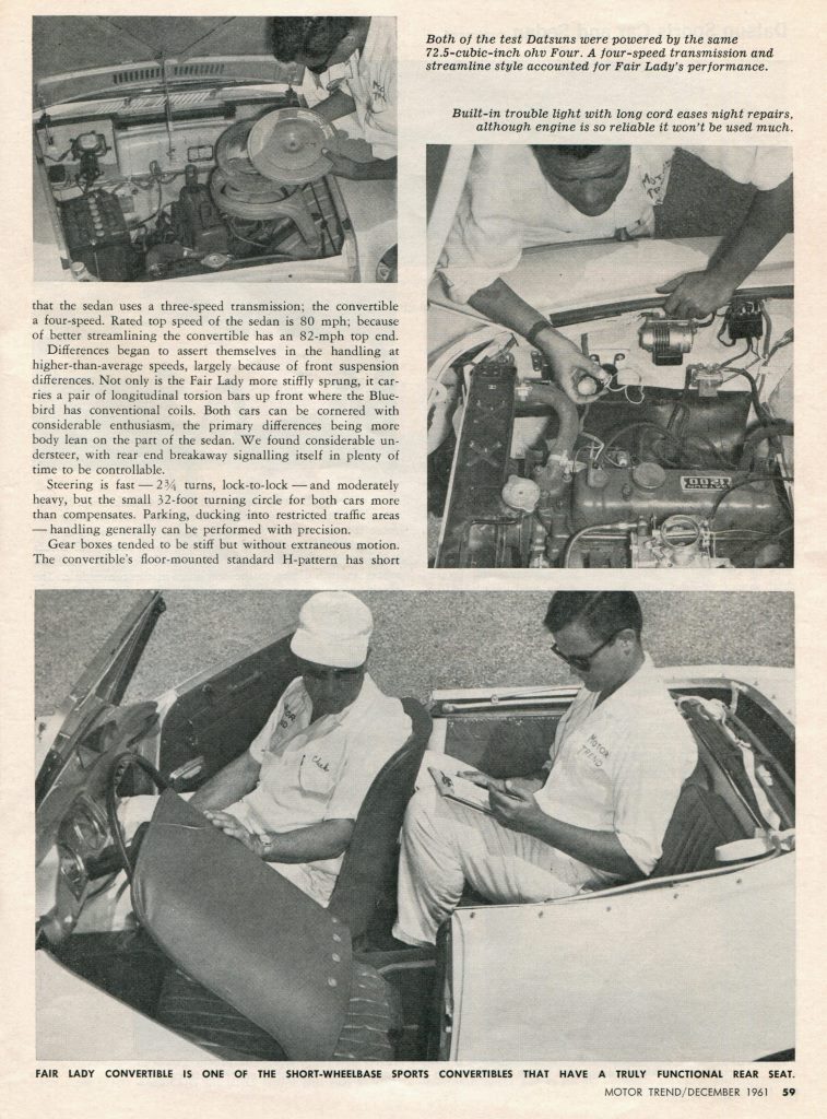 1961 Datsun Fairlady Bluebird Road Test (2)